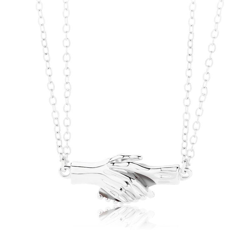Creative Magnetic Wishing Stone Couple's Necklace