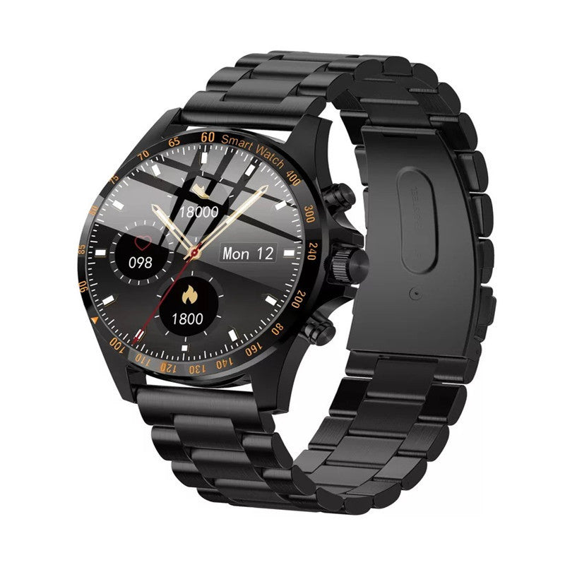 LW09 Business Smartwatch with Heart Rate & Blood Pressure Monitoring