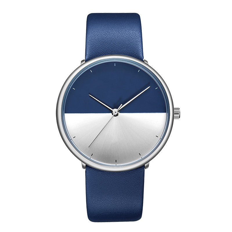 Sophisticated Two-Tone Quartz Couple Watch