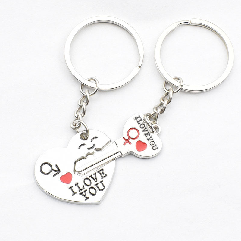 Heart-shaped Secret Love Keychain