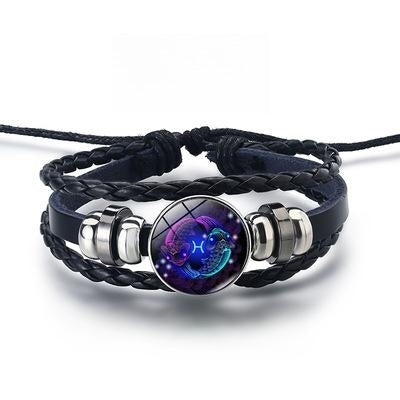 Zodiac Luminous Starry Sky Bracelet