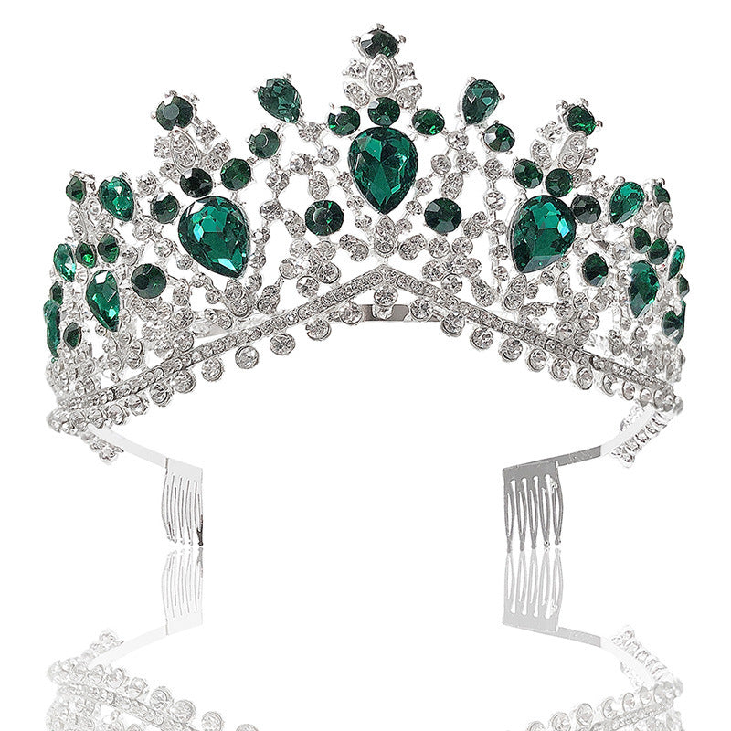 Baroque Bridal Crown Headdress