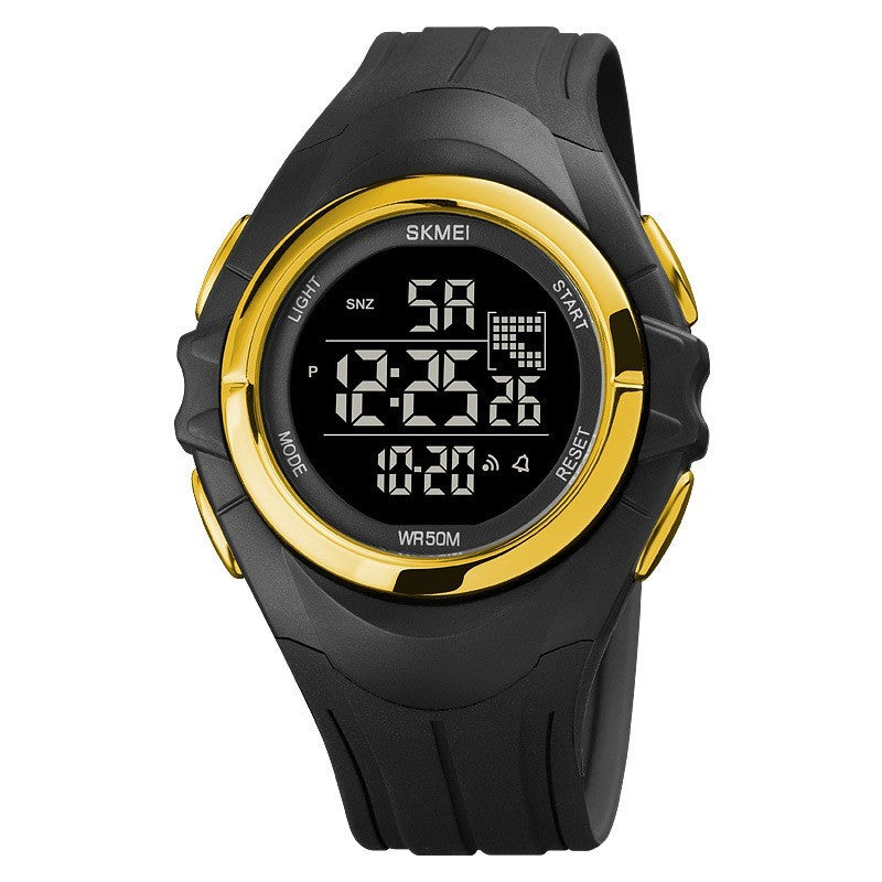 Dual-Time Sports Student Electronic Watch