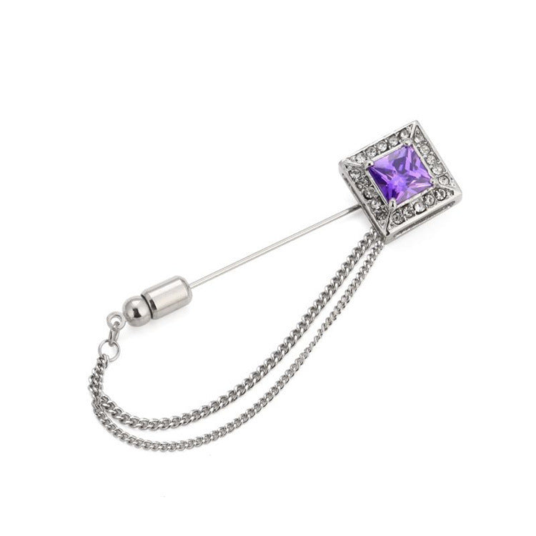 Classy Noble Geometric Brooch