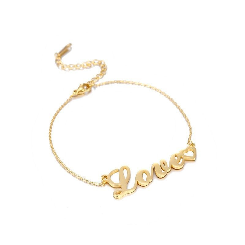 Custom Name Bar Bracelet