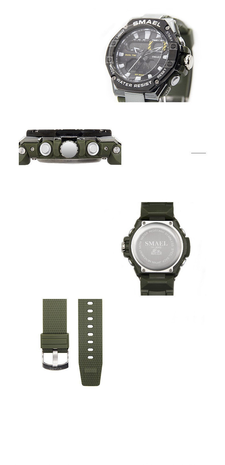 Digital Alloy Electronic Watch for Men