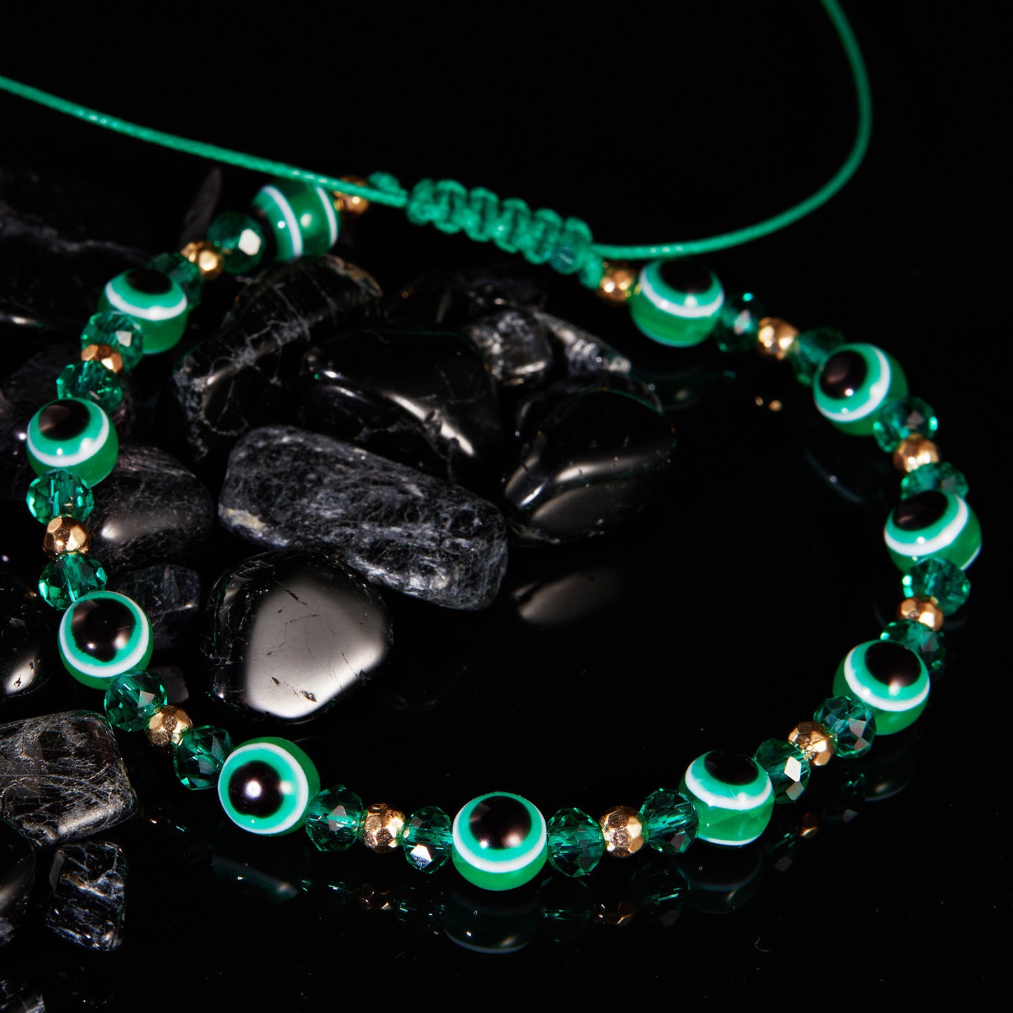 Mystic Eye Crystal Adjustable Bracelet