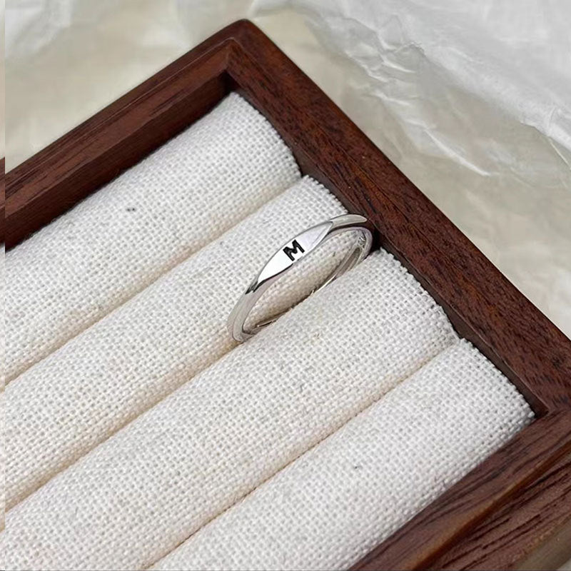 Minimalist Plain Index Finger Ring