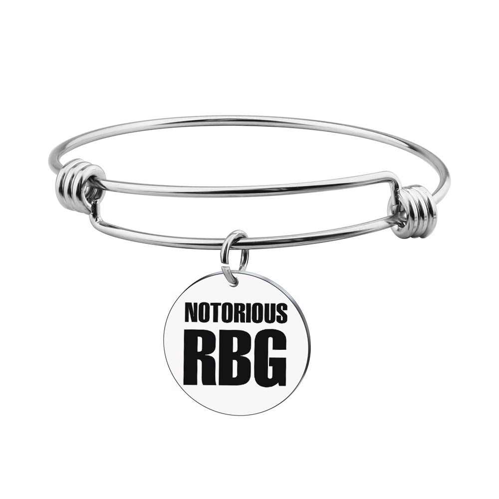 Ruth Bader Ginsburg RBG Stainless Steel Accessory