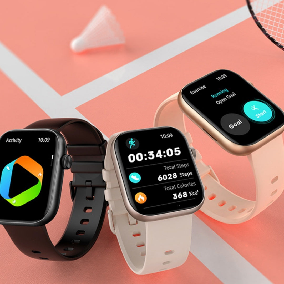 P89 Full Touch Smart Watch: Bluetooth Calling & Wireless Charging
