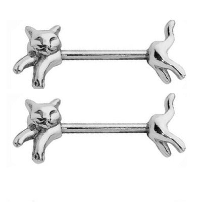 Stainless Steel Nipple Ring - Breast Jewelry