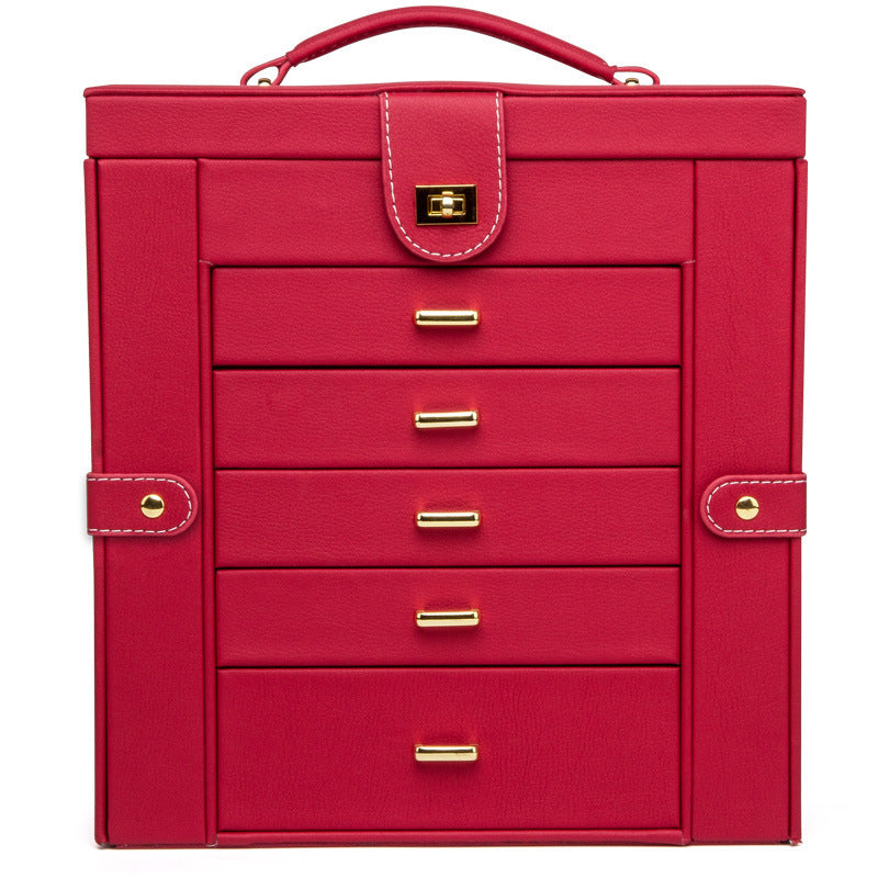 Multi-Layer Large Capacity Jewelry and Watch Storage Box