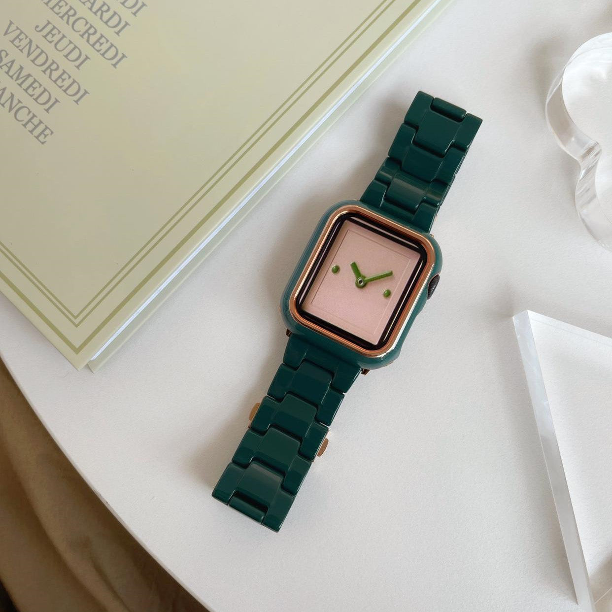 Lightweight Resin Watch Band & Case for Apple Watch