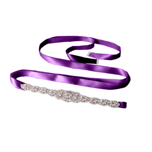 Sparkling Rhinestone Bridal Wedding Belt