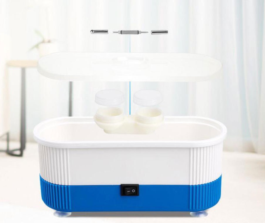 Ultrasonic Eyeglass & Jewelry Cleaner: 40kHz High-Frequency Cleaning