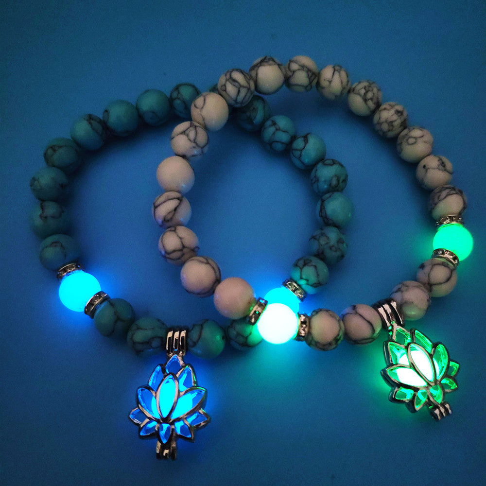 Luminous Lotus Energy Healing Bracelet