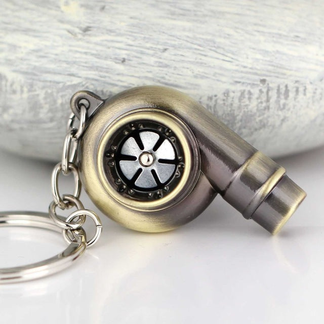 Turbo Keychain with Whistle Sound