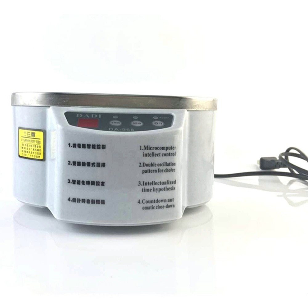 600ml Mini Ultrasonic Cleaner: Intelligent Control for Jewelry, Glasses, & Circuit Boards