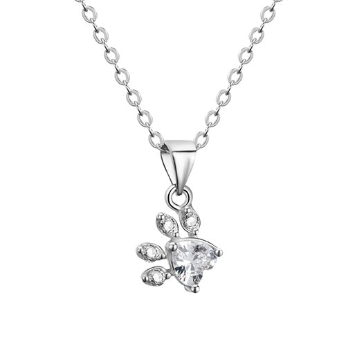 Paw Print Jewelry Set