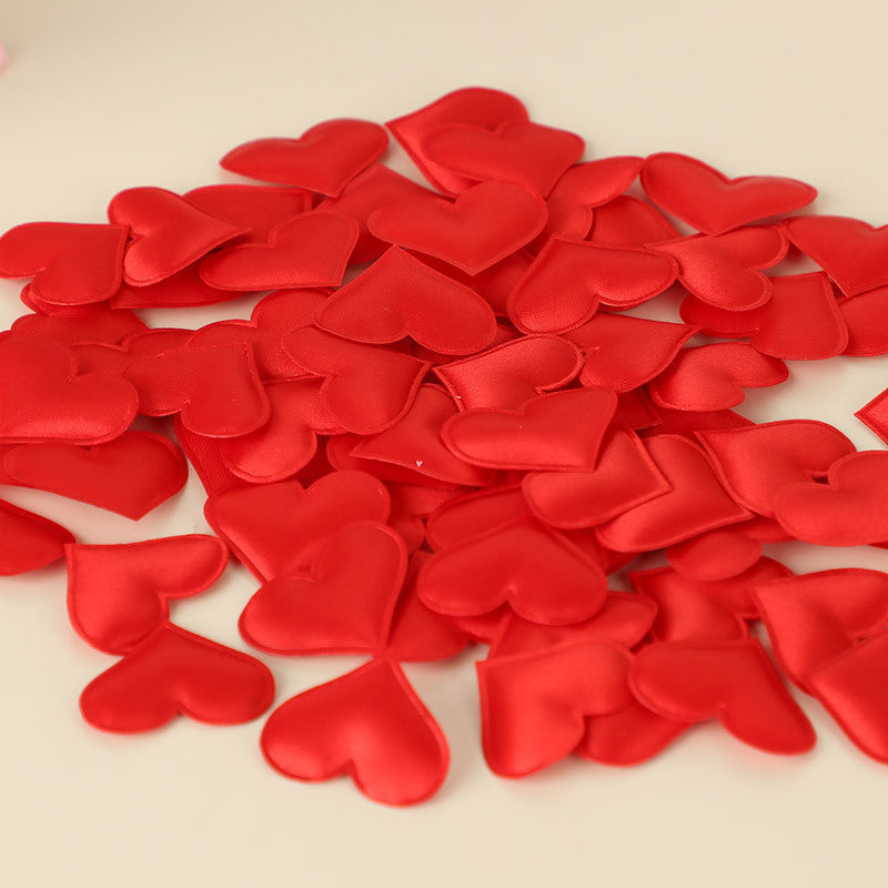 Romantic Fabric Wedding Bed Confetti Flowers