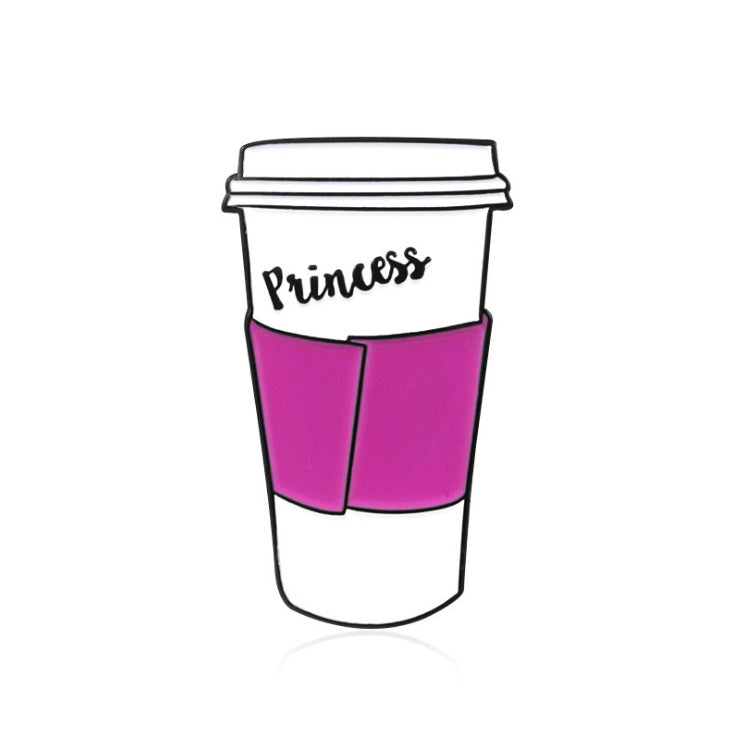 Playful Beverage Drink Brooches