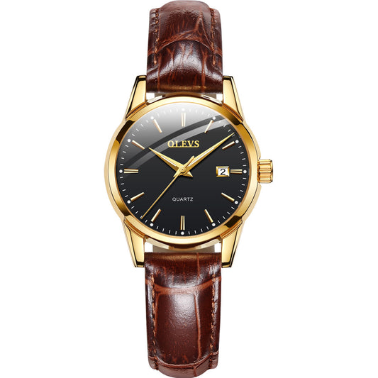 Women's Classic Leather Quartz Watch