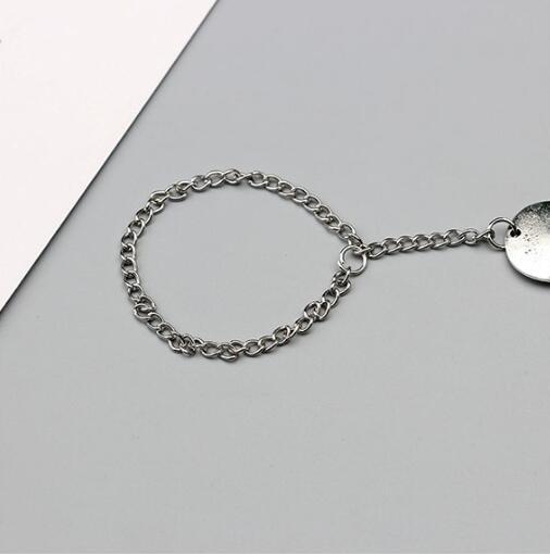 Vintage Layered Silver Toe Ring Anklet with Tassel & Boho Charms