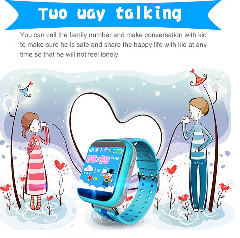 Hold Mi GPS Smart Watch Q750 Q100: Kid's Safety and Learning Device