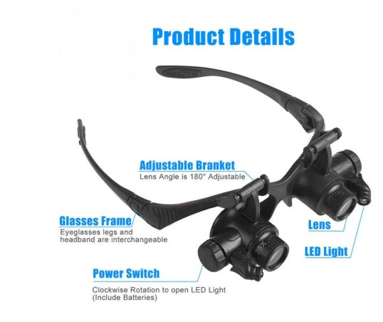 Watches / Electronic Repair & Jewelry Appraisal LED Magnifier