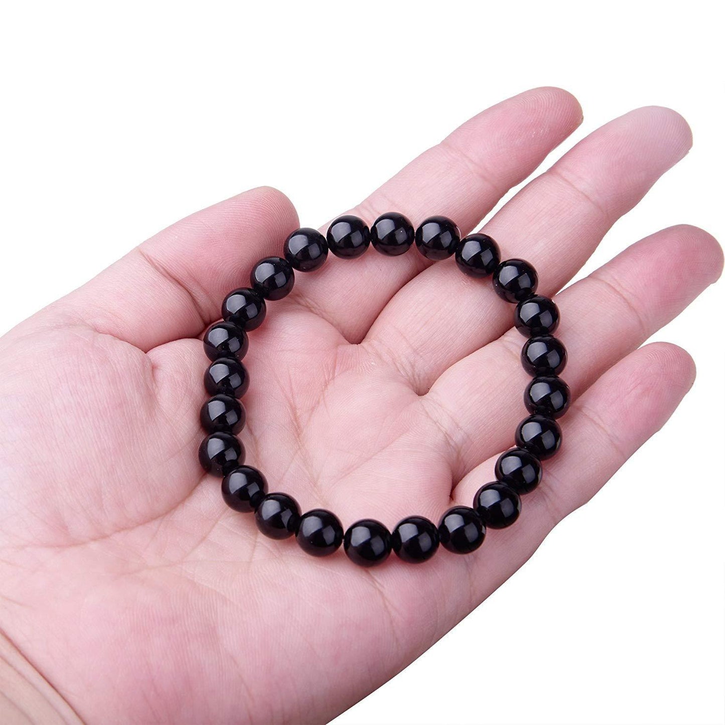 Black Onyx Beaded Bracelet