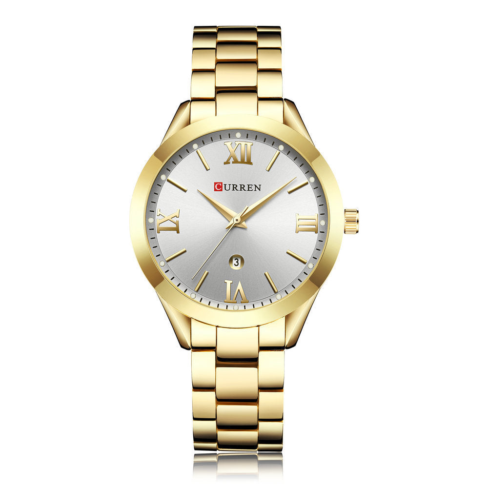 CURREN 9007 Rose Gold Quartz Ladies Watch
