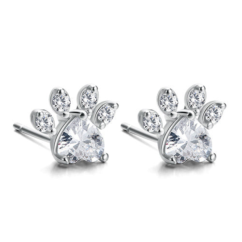 Paw Print Jewelry Set