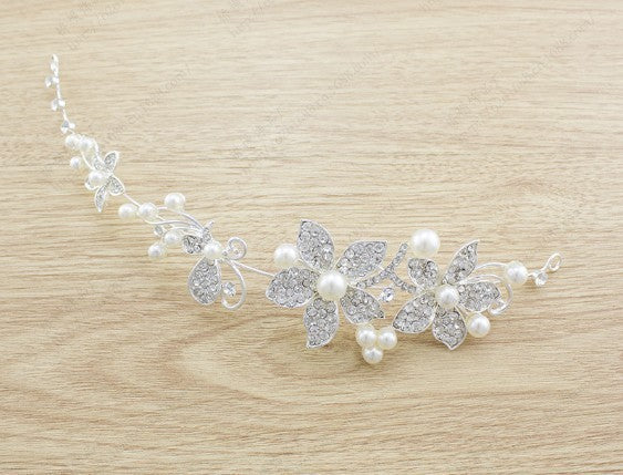 Ethereal Butterfly Pearl Bridal Set