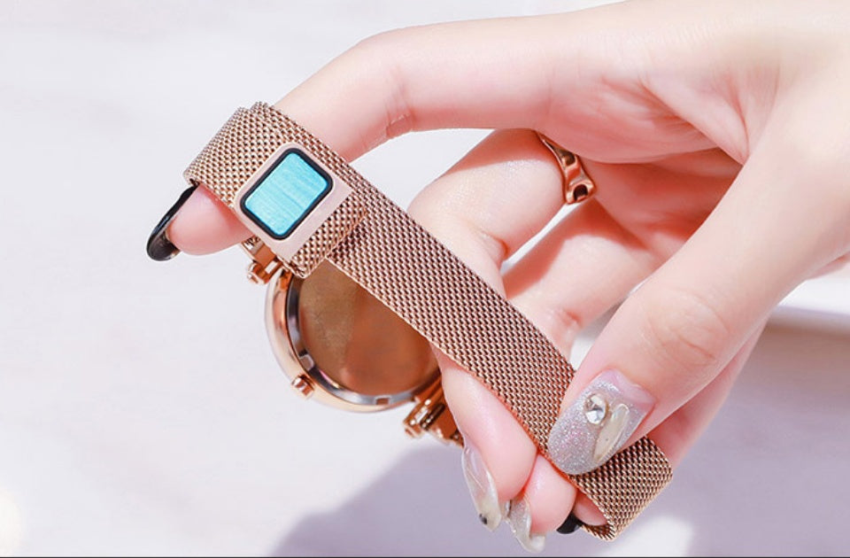 Mesmerizing Starry Sky Diamond Quartz Watch