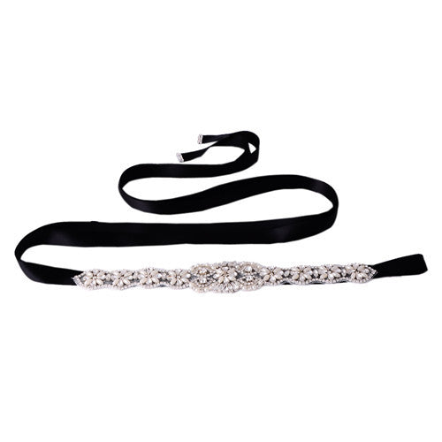 Sparkling Rhinestone Bridal Wedding Belt
