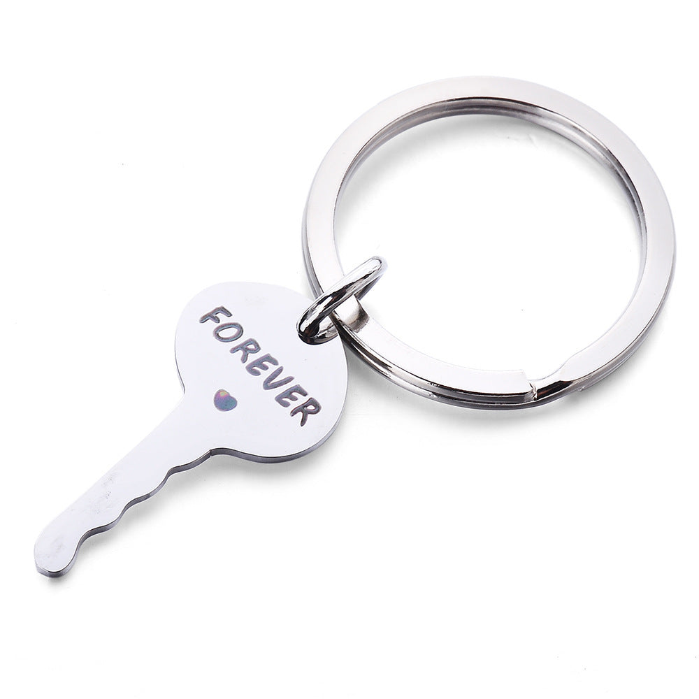 Popular Heart-shaped Keychain Set