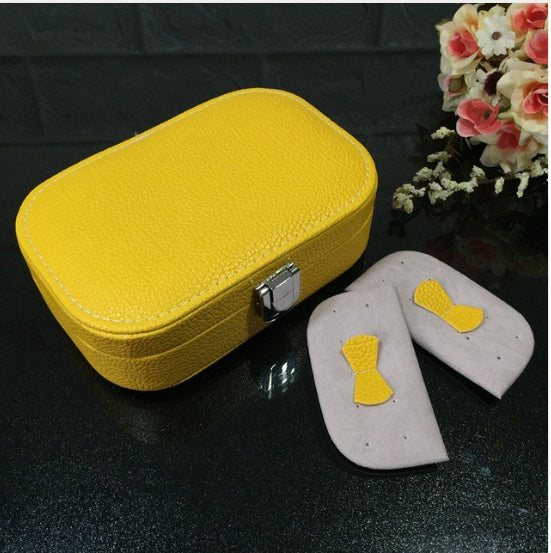 Portable Zippered Cosmetic and Jewelry Storage Box