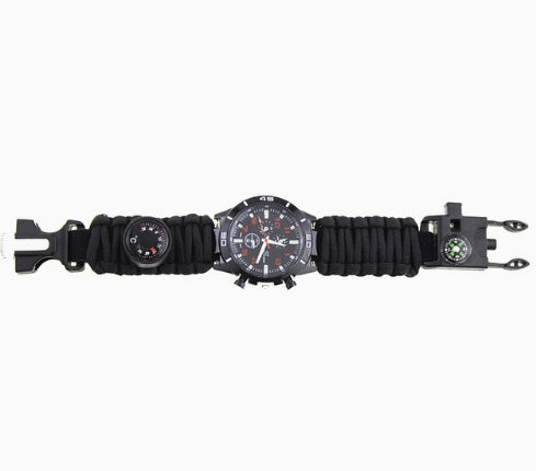 6-in-1 Tactical Outdoor Survival Paracord Bracelet