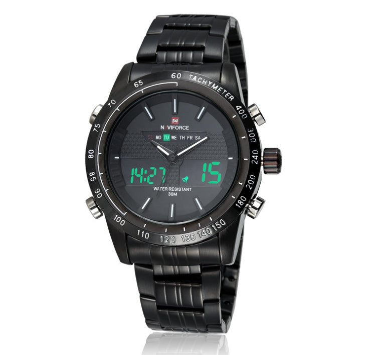 Kairos: Naviforce Men's Dual Movement Sport Watch