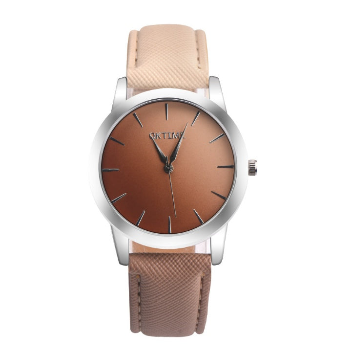 Vibrant Retro Rainbow Design Quartz Watch for Women