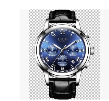 Men's Leather Casual Sport Watch
