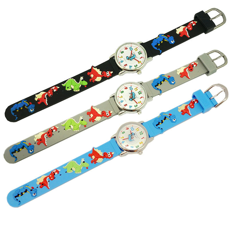 Creative Real Dinosaur Cartoon Children's Watch