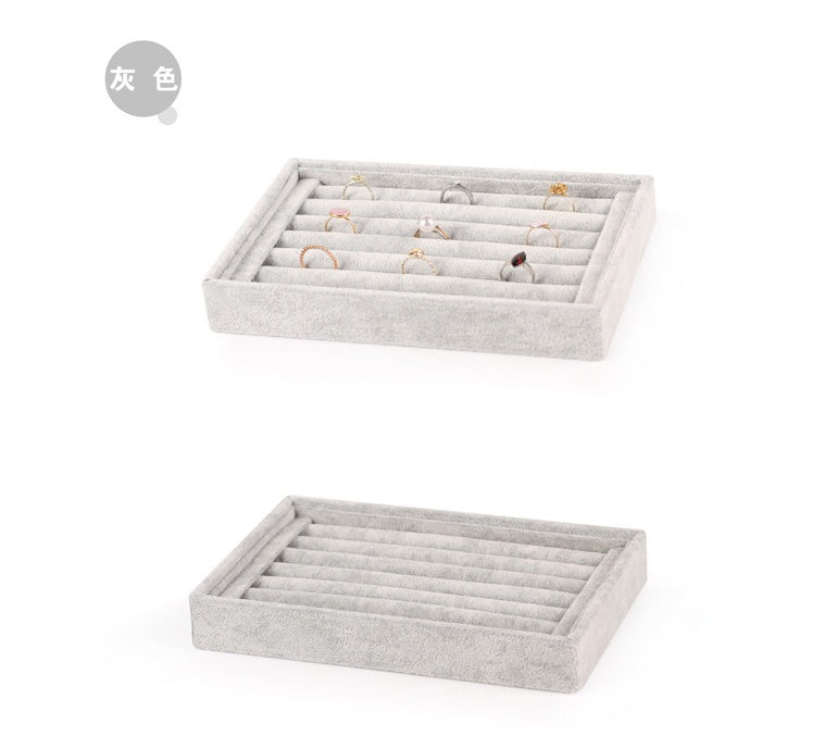 Versatile Jewelry Ring Plate Storage
