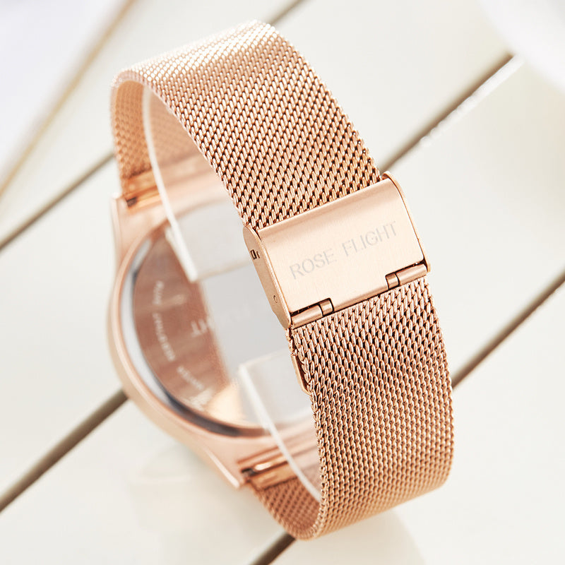 Eclipse Style Minimalist Quartz Watch