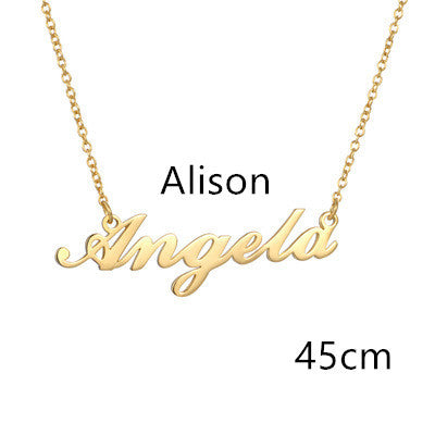 Personalized Custom Name Necklace