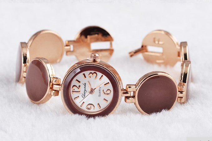 Nobler Wafer Design Quartz Bracelet Watch