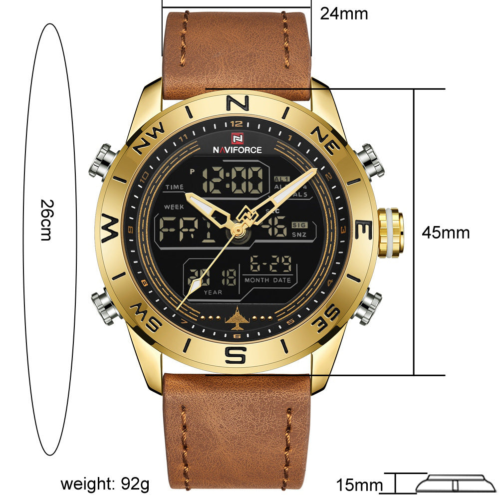 NAVIFORCE 9144 Men's Multifunctional Watch