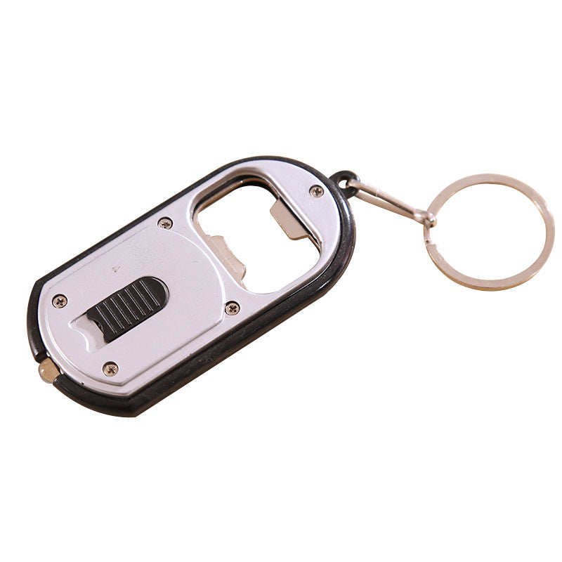 Household LED Bottle Opener Keychain Light