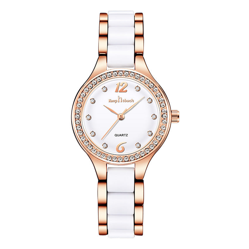 Women's Luxury Diamond-Accent Quartz Watch