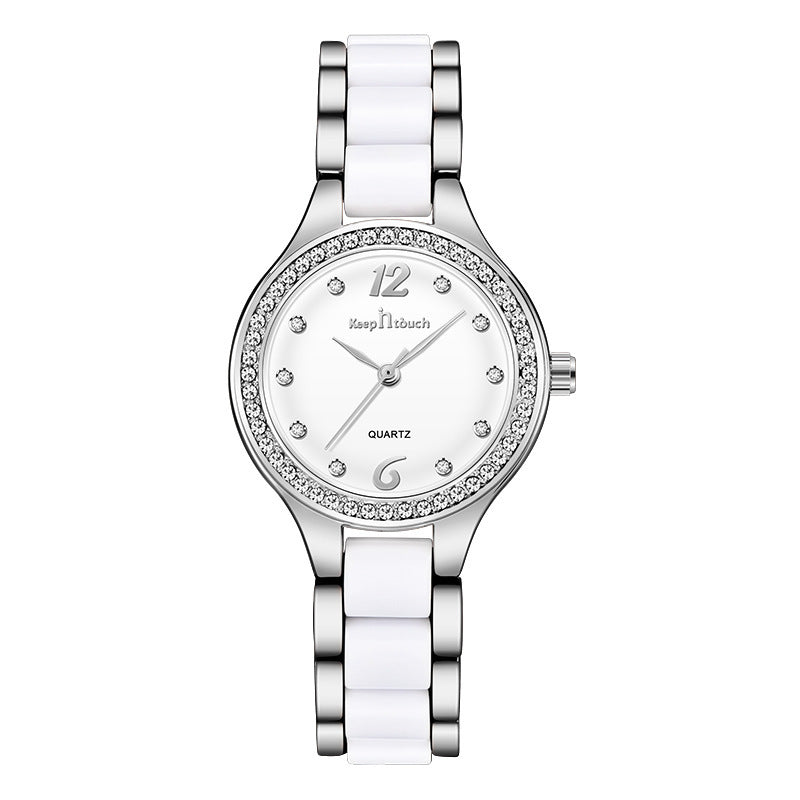 Women's Luxury Diamond-Accent Quartz Watch